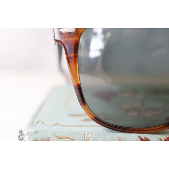 Vintage B&L Ray Ban USA Wayfarer brown tone frame Sunglasses Old Money Preppy - Picture 6 of 12